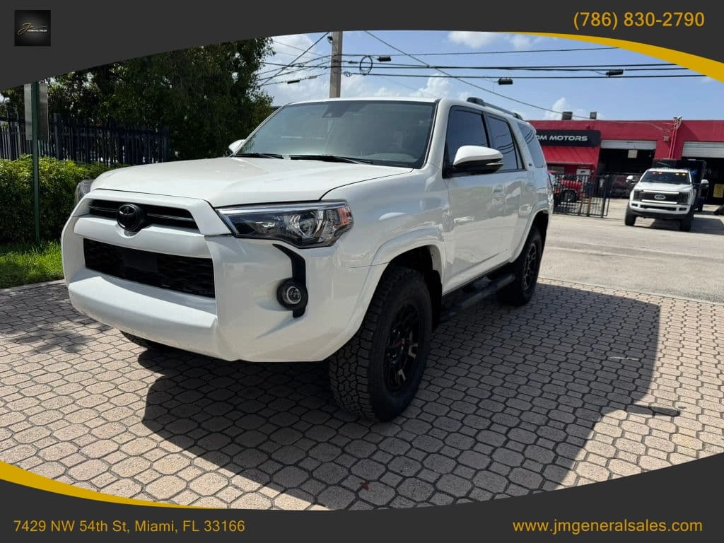 2021 Toyota 4runner SRS Prem